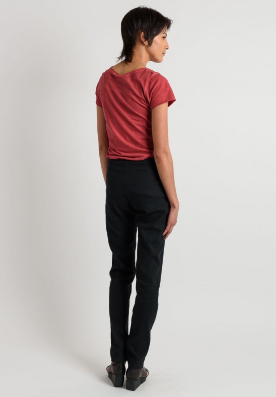 Rundholz Black Label Slim Pants in Black	