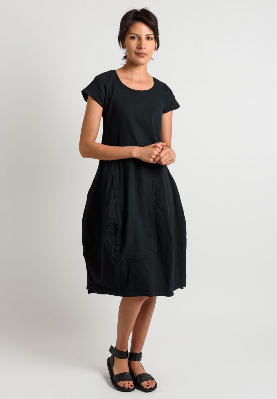 Rundholz Black Label Tulip Dress in Black | Santa Fe Dry Goods ...