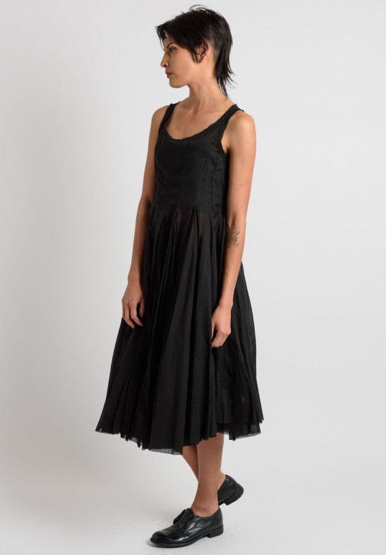 Rundholz Cotton Sheer Dress in Black | Santa Fe Dry Goods . Workshop ...