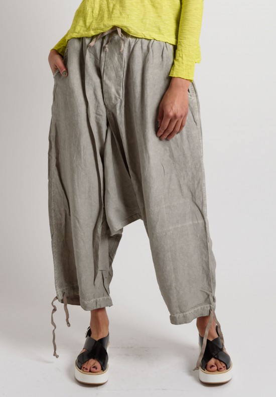 Gilda Midani Drop Crotch Pants in Grey | Santa Fe Dry Goods . Workshop ...