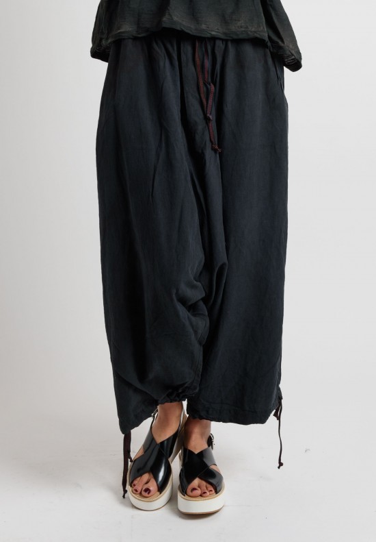 Gilda Midani Drop Crotch Pants in Black | Santa Fe Dry Goods . Workshop ...