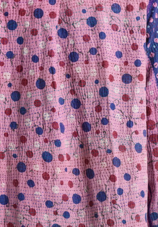 Mieko Mintz Reversible Shirt Jacket in Violet/Lavender