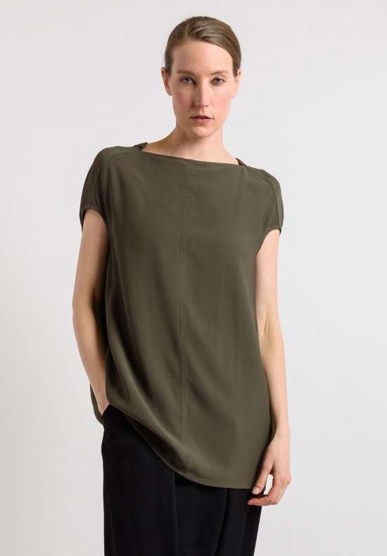 Rick Owens Oversized Top in Palm	