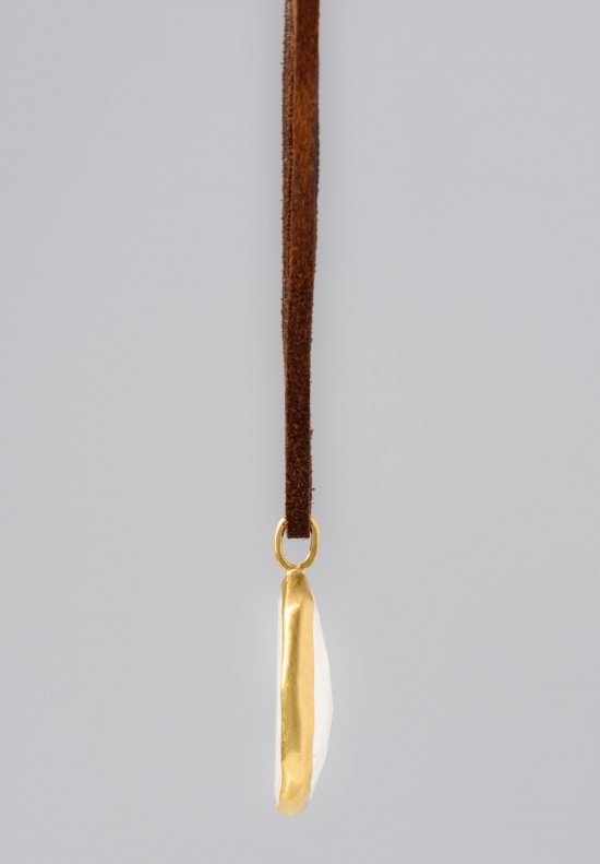 Heike Grebenstein Large Moonstone Pendant
