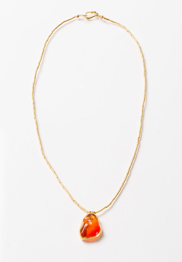 Greig Porter Fire Opal Pendant