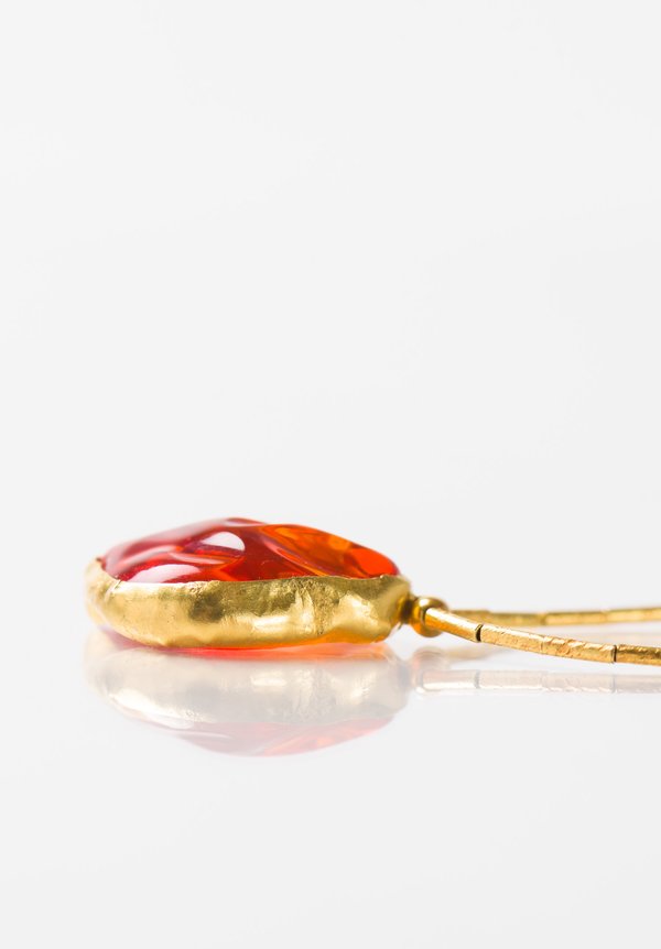 Greig Porter Fire Opal Pendant