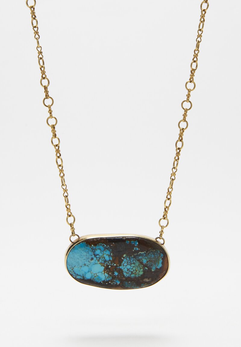 Greig Porter Tyrone Turquoise Necklace	