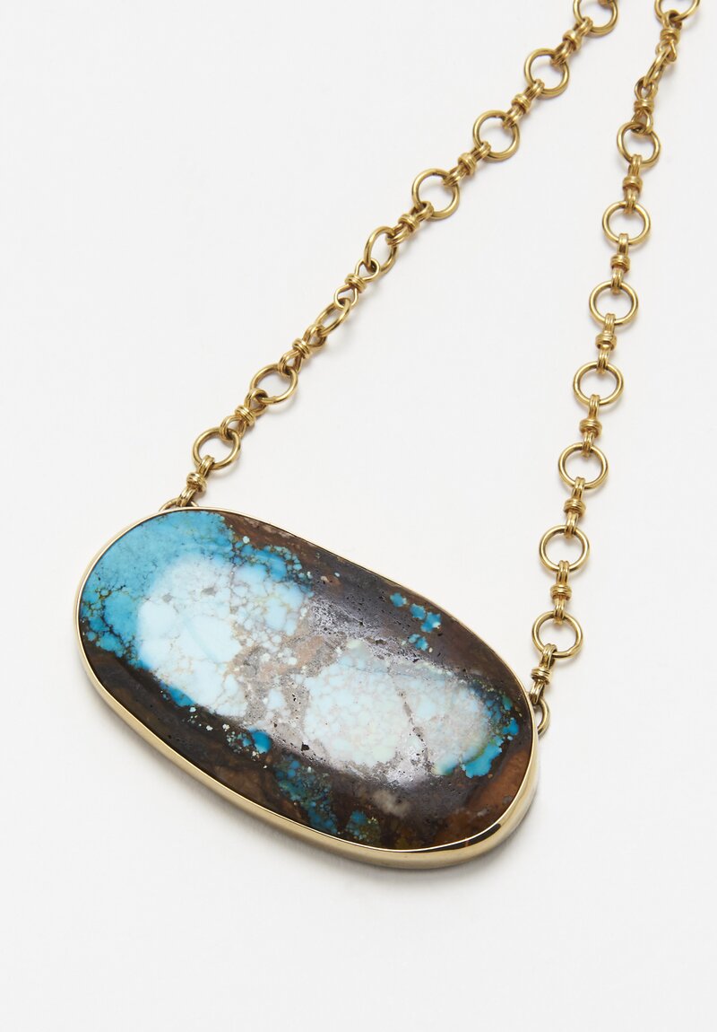 Greig Porter Tyrone Turquoise Necklace	