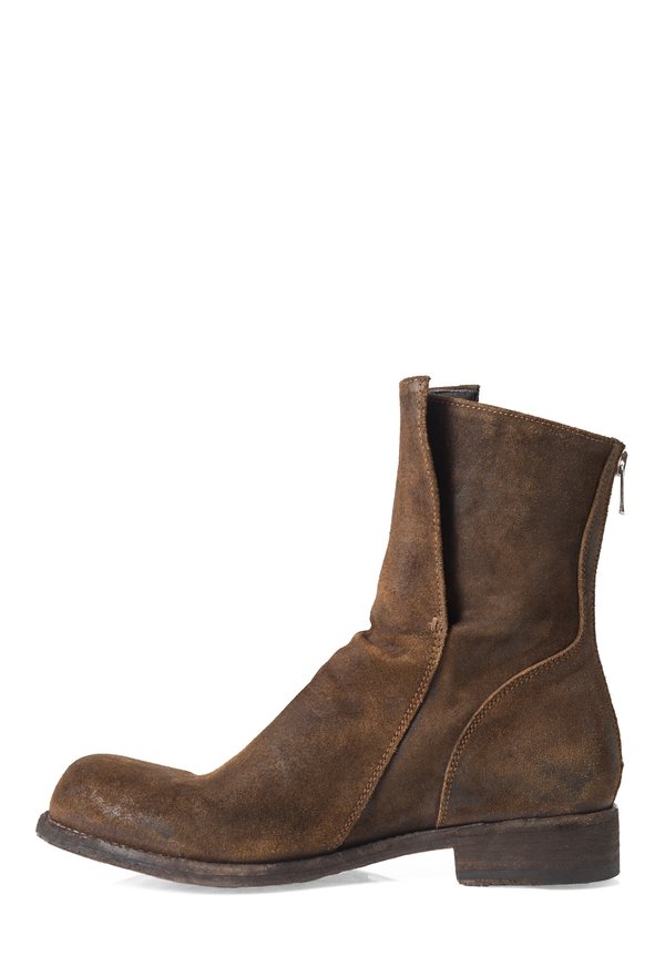 Officine Creative Hubble High Ankle Boot in Light Sigaro Brown