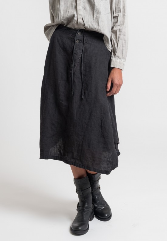 Umit Unal Tulip Skirt in Black | Santa Fe Dry Goods . Workshop . Wild Life