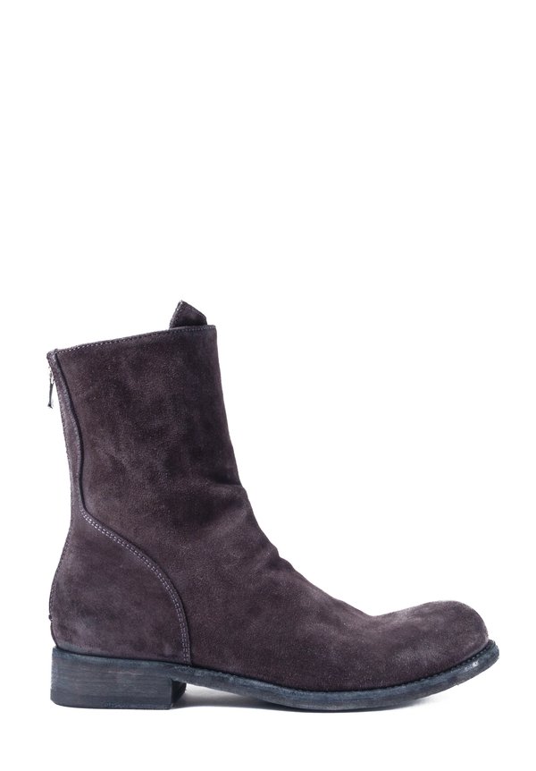 Officine Creative Hubble Suede Boots in Light Lavagna	