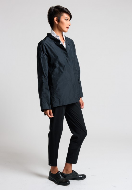 Peter O. Mahler Light Crash Blouse Jacket in Black	
