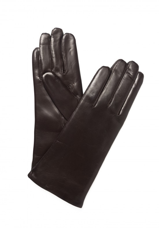 Hestra Cashmere Lined Hairsheep Gloves in Espresso