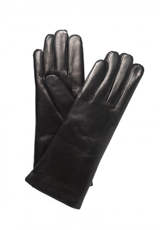 	Hestra Cashmere Lined Hairsheep Gloves in Black