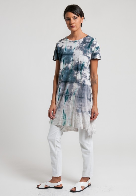 Gilda Midani Cotton Japa Pattern Tunic in Lisbon Stain | Santa Fe Dry ...