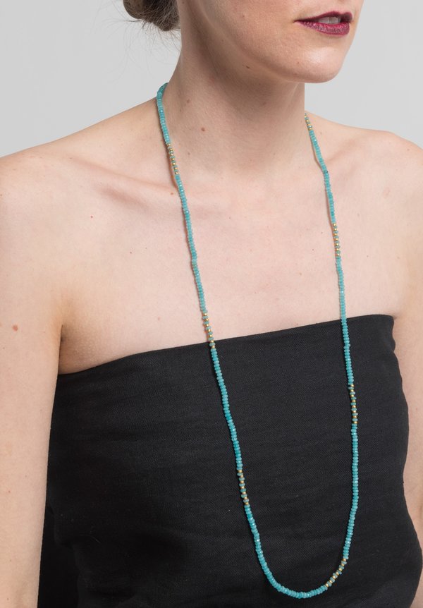 Yossi Harari Apatite Tribe Wrap Necklace	