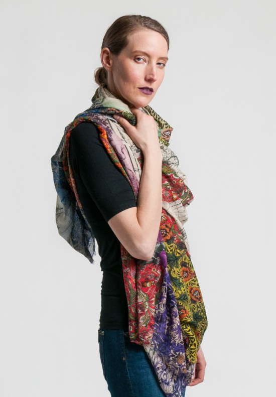 Faliero Sarti Magic World Scarf in Multicolor