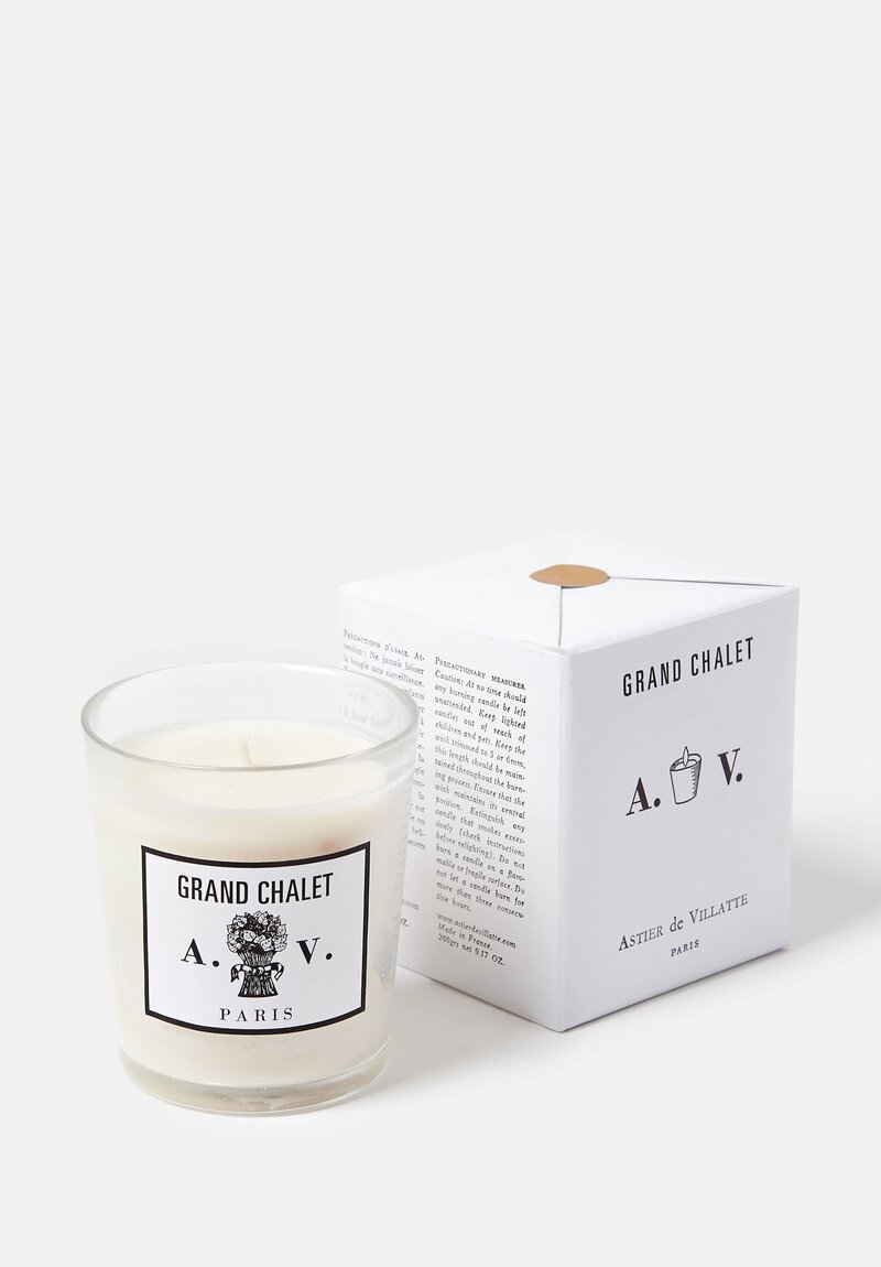 Astier de Villatte Grand Chalet Scented Candle	