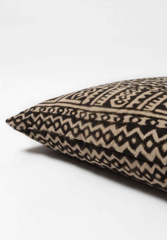 Shobhan Porter Vintage Mud Cloth Pillow in Pattern 3	