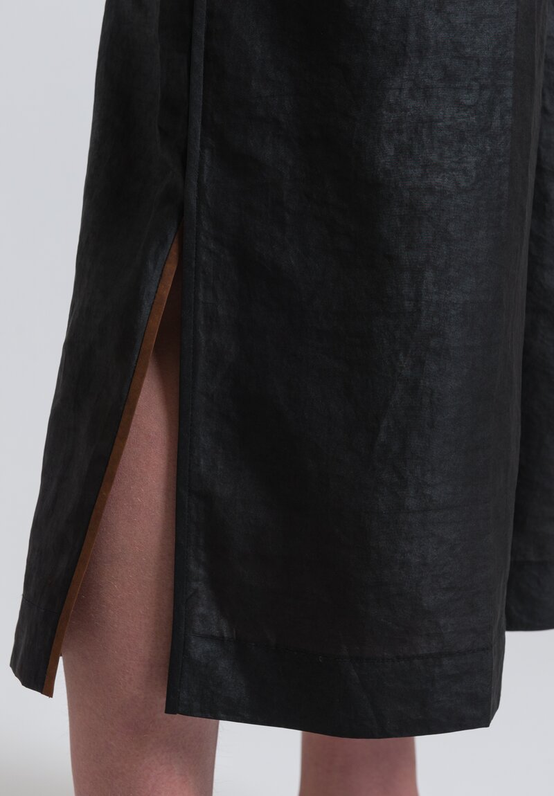 Sophie Hong Silk Culottes in Black	