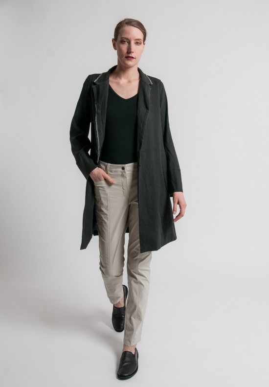 Annette Görtz Stretch Cotton Elias Pants in Gobi	