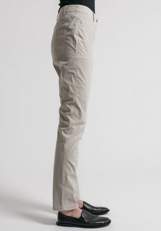 Annette Görtz Stretch Cotton Elias Pants in Gobi	