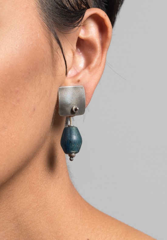 Holly Masterson Indonesian Trade Bead Earrings	