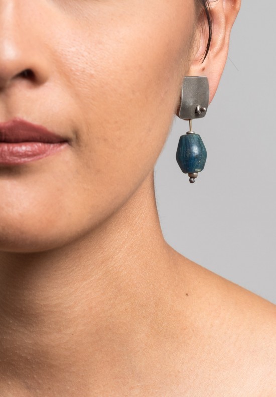 Holly Masterson Indonesian Trade Bead Earrings	