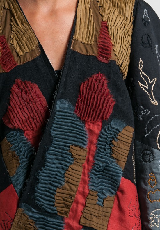 Urban Zen Artisan Patchwork Jacket in Multicolor | Santa Fe Dry Goods ...