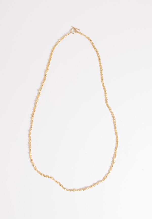Greig Porter 18K Gold Nuggets Long Necklace	