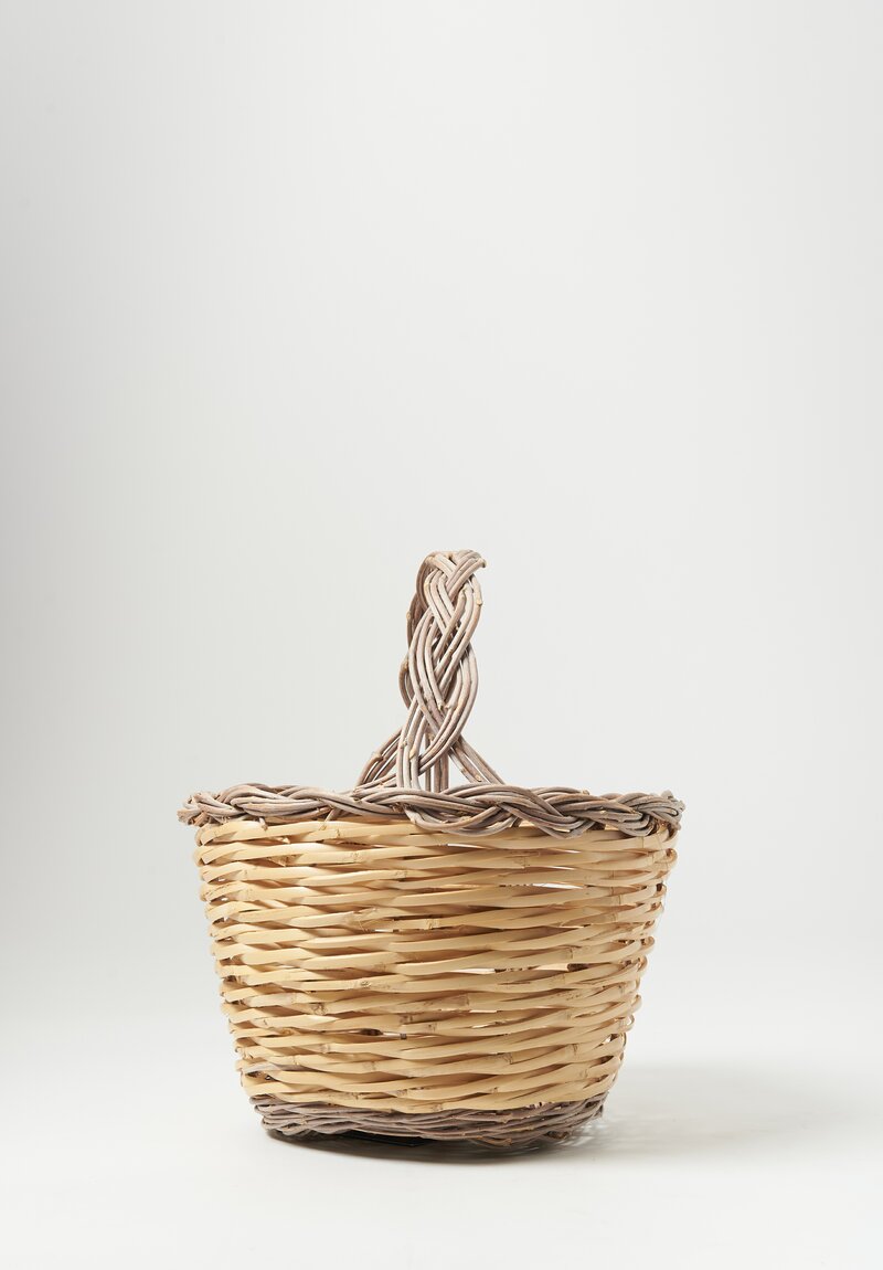 Daniela Gregis Handwoven Medium Sardinian Basket in Natural