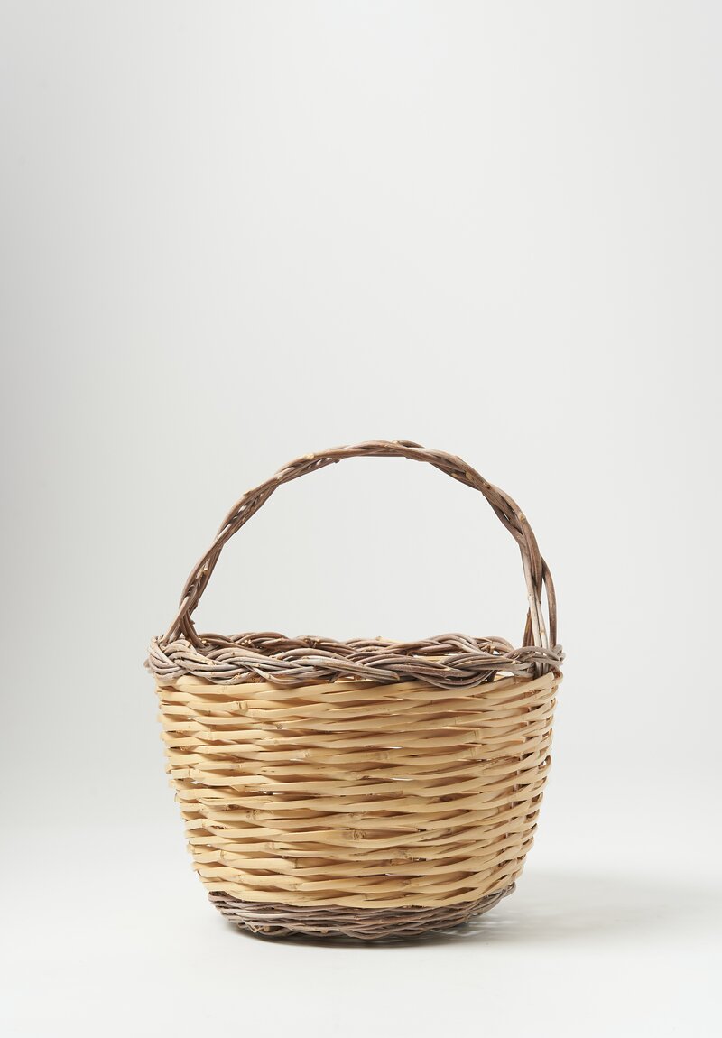 Daniela Gregis Handwoven Medium Sardinian Basket in Natural