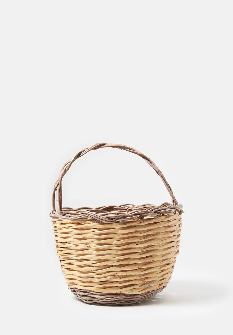 Daniela Gregis Handwoven Medium Sardinian Basket in Natural