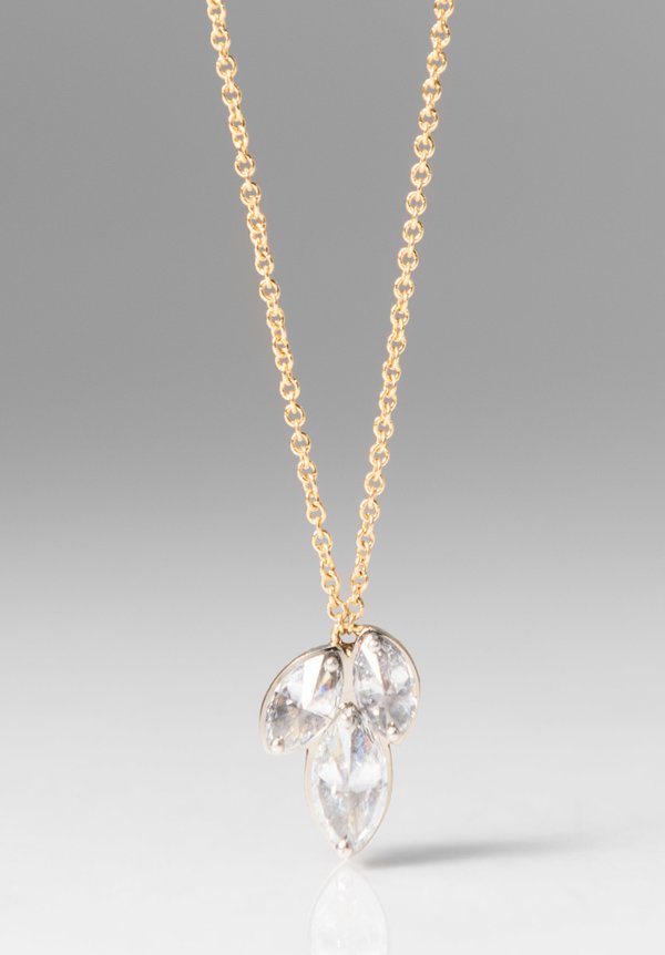 Tap by Todd Pownell Marquise Diamond Pendant Necklace