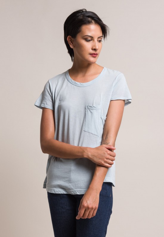 Wilt Darted Pocket Relaxed Tee in Dusk