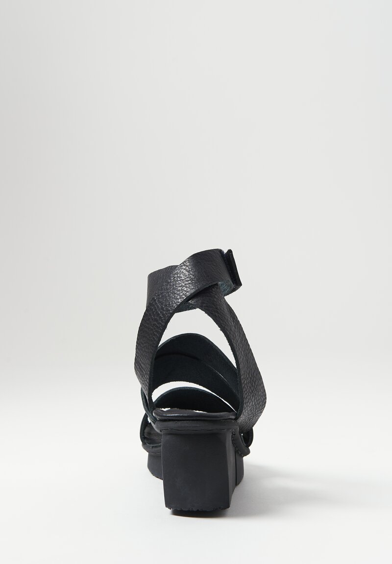 Trippen Film Sandal in Black	