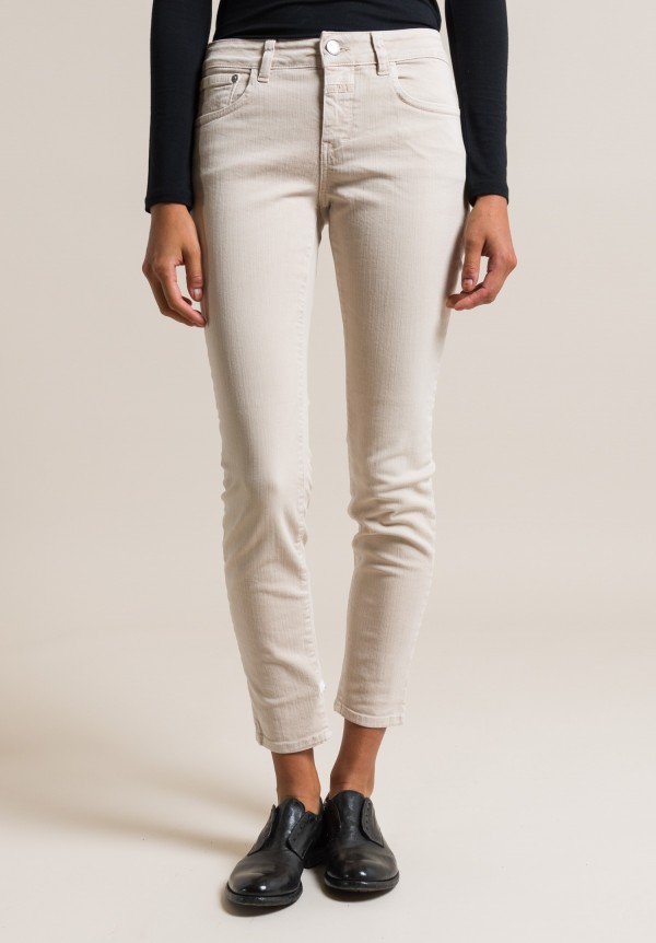 Closed Baker Cropped Narrow Jeans in Soft Beige | Santa Fe Dry Goods ...