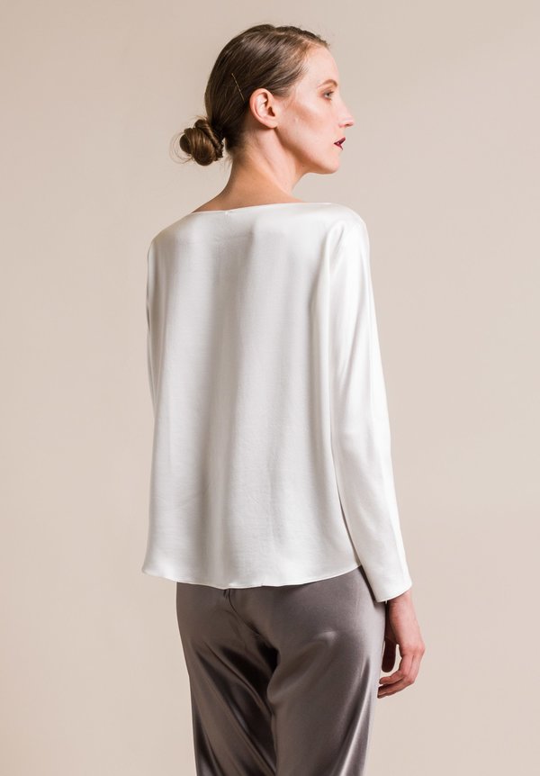 Peter Cohen Sand-Washed Silk Balance Top in Natural | Santa Fe Dry ...