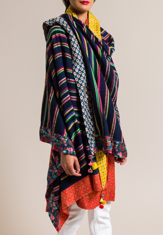 Pero Large Rumal Scarf in Multicolor