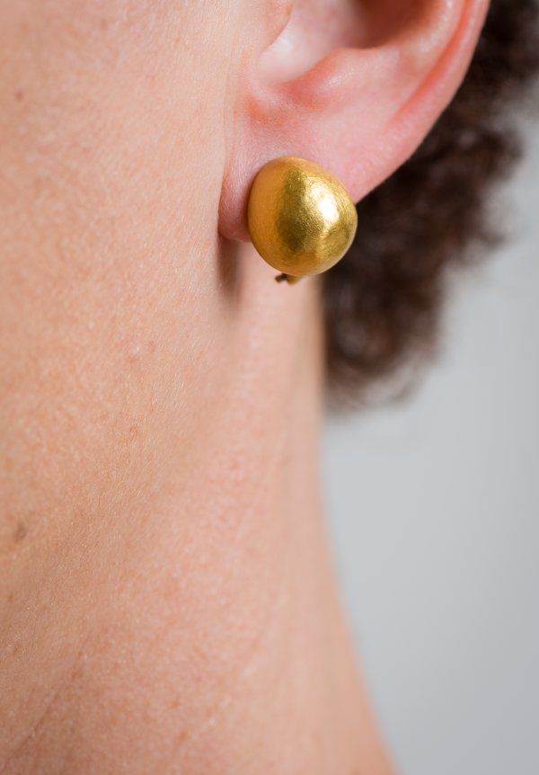 Yossi Harari 24k Gold Roxanne Earrings