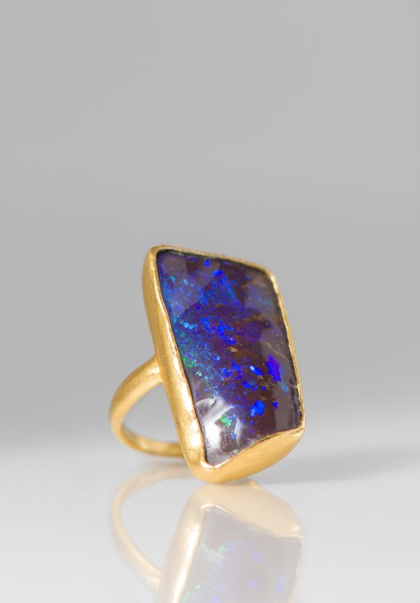 Pippa Small 18K, Opal Greek Ring