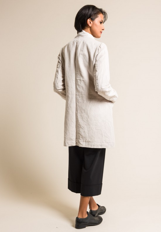 Casey Casey Cotton/Linen Velvet Tianoo Jacket in Mist