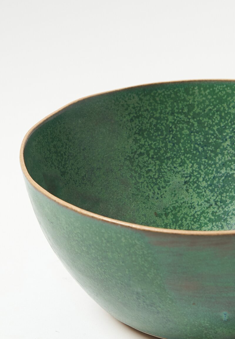 Ceramic Ramen Bowls in Green	