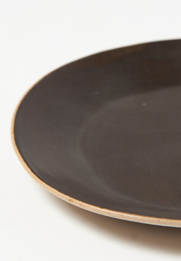 Small Ceramic Plates in Black