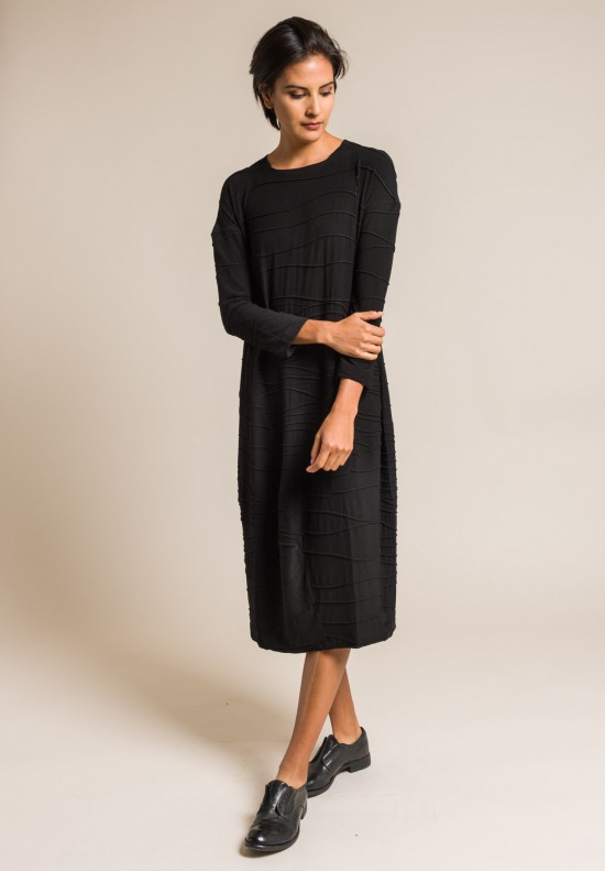 Oska Vasee Long Dress in Black