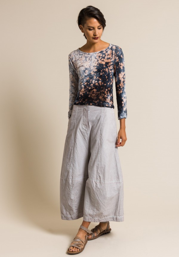 Gilda Midani Cotton Egg Pants in Steel