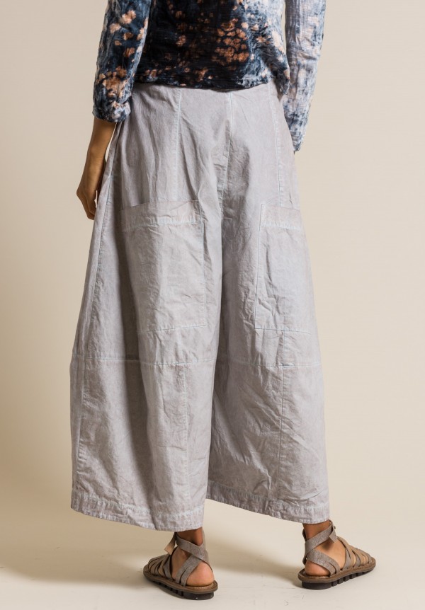 Gilda Midani Cotton Egg Pants in Steel