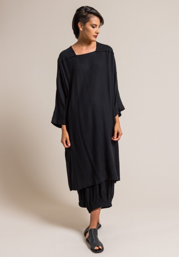 Black Crane Lightweight Dome Dress in Black | Santa Fe Dry Goods ...