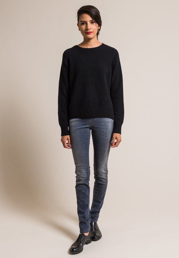 Closed Lizzy Mid Rise Skinny Fit Jeans in Smoky Black
