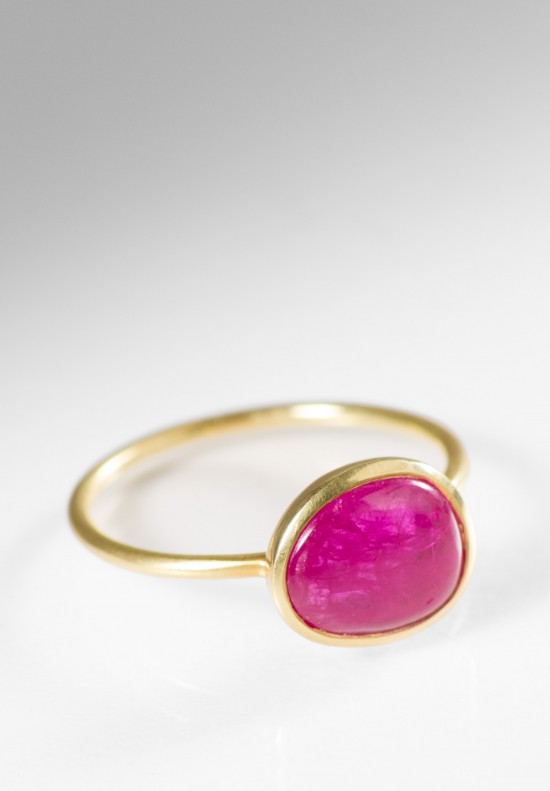 Pippa Small 18K, Small Ruby Ring